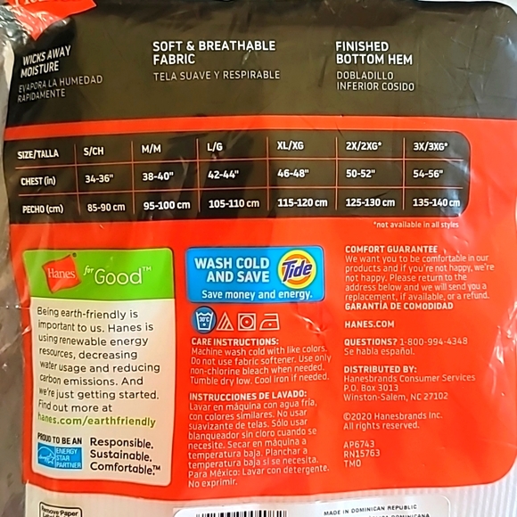 Hanes tagless tanks - Picture 3 of 8